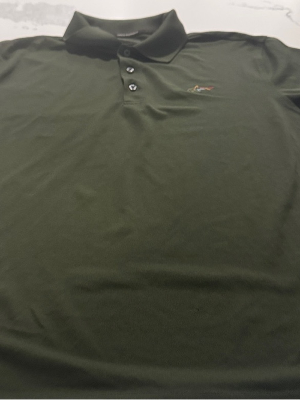 Greg Norman Collection Olive Green Polo Shirt